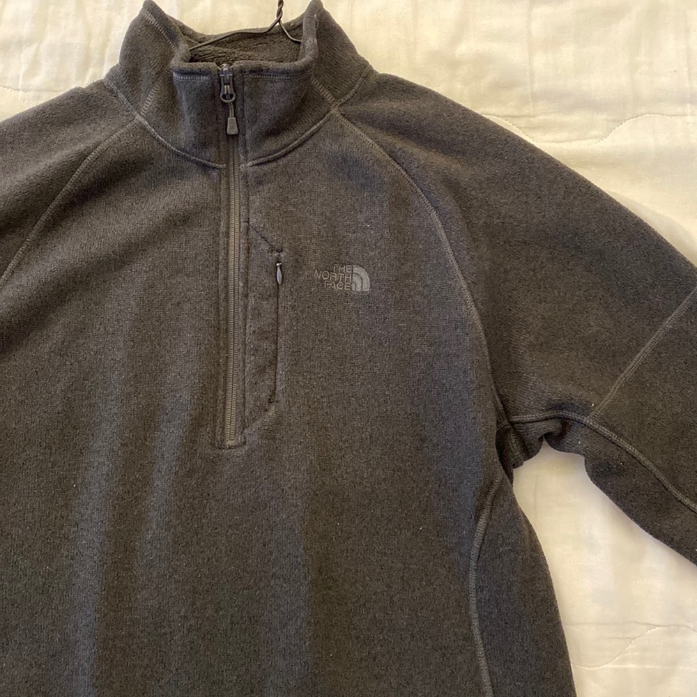 Vintage north face quarter zip up